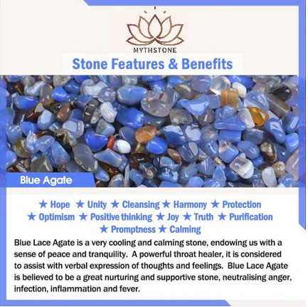 MythStone Natural Agate Silver-Plated Copper Chain Buddha Hope Bracelet - Image 7