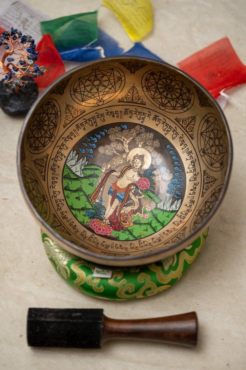 White Tara Sound Healing Bowl - Image 3