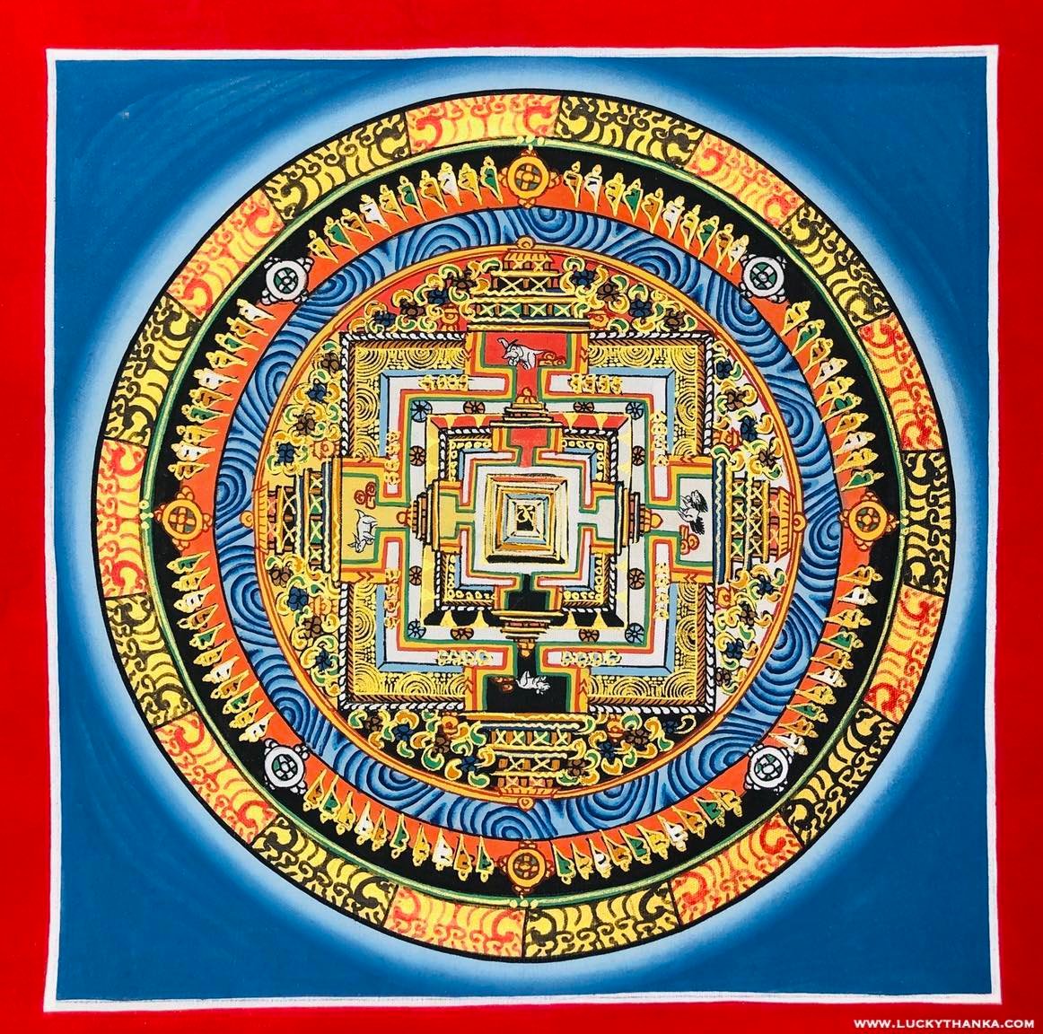 Kalachakra Mandala for Peace and Good Luck