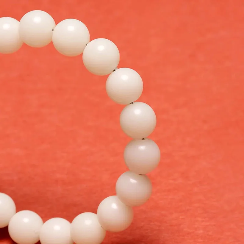 Mythstone Bodhi Seed Red Agate Black Obsidian Pink Crystal Rutilated Quartz Peace Wrist Mala Bracelet - Image 6