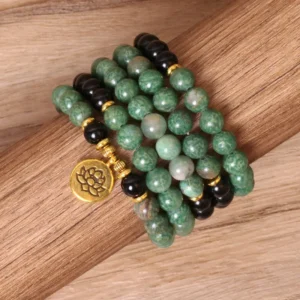 Mythstone – 108 Beads Natural Agate Mala for Healing Bracelet