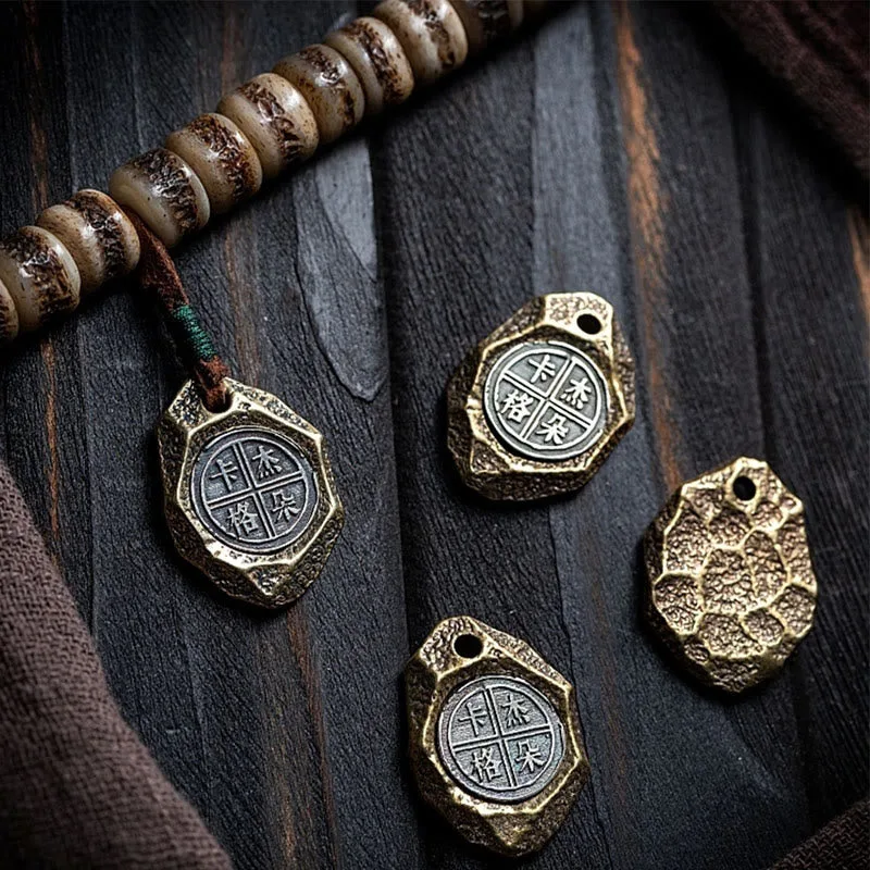 MythStone Tibetan 108 Mala Beads Yak Bone Dzi Bead The Lord of the Corpse Forest Strength Bracelet - Image 23