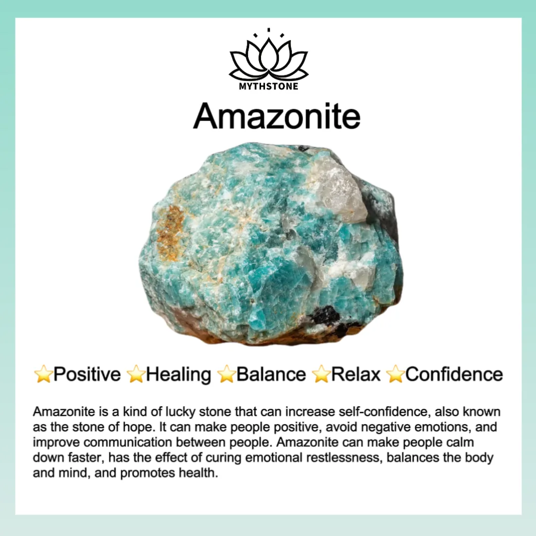 MythStone – 108 Amazonite Bead Tassel Mala Bracelet for Serenity and Balance - Image 5