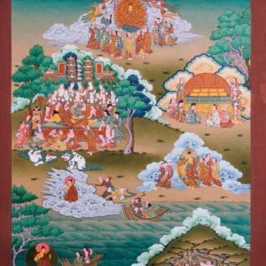 Thangka Painting - Buddha Life