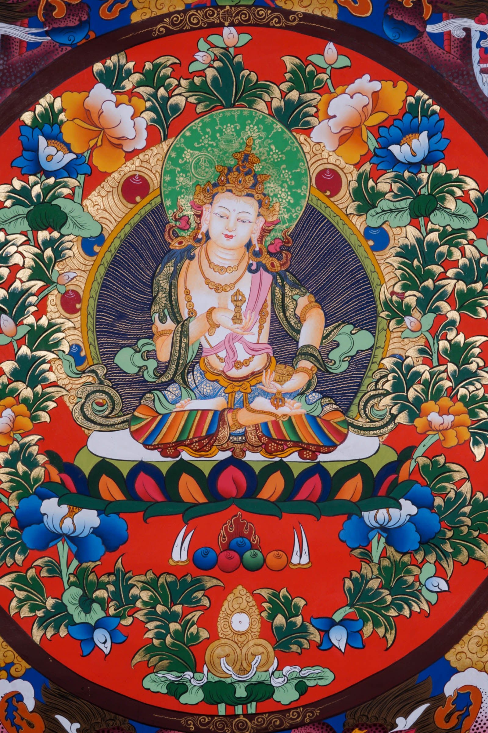 Bajrasattwa Thangka Painting - Image 2