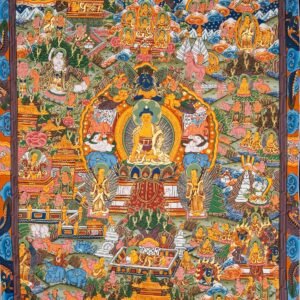Sacred Buddha Life Thangka