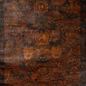 Buddha Life Antique Thangka Painting