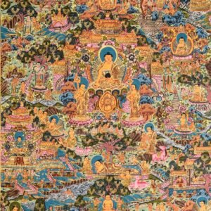Buddha Life Thangka Painting