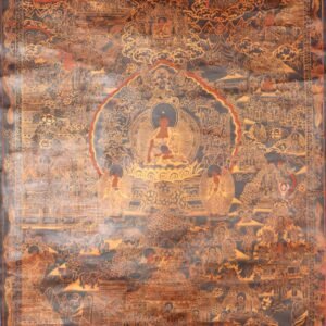Tibetan Buddha Life Thangka