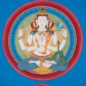 Chenrezig Thangka Painting