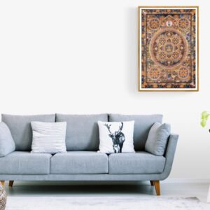 Buddha Mandala Thangka Painting