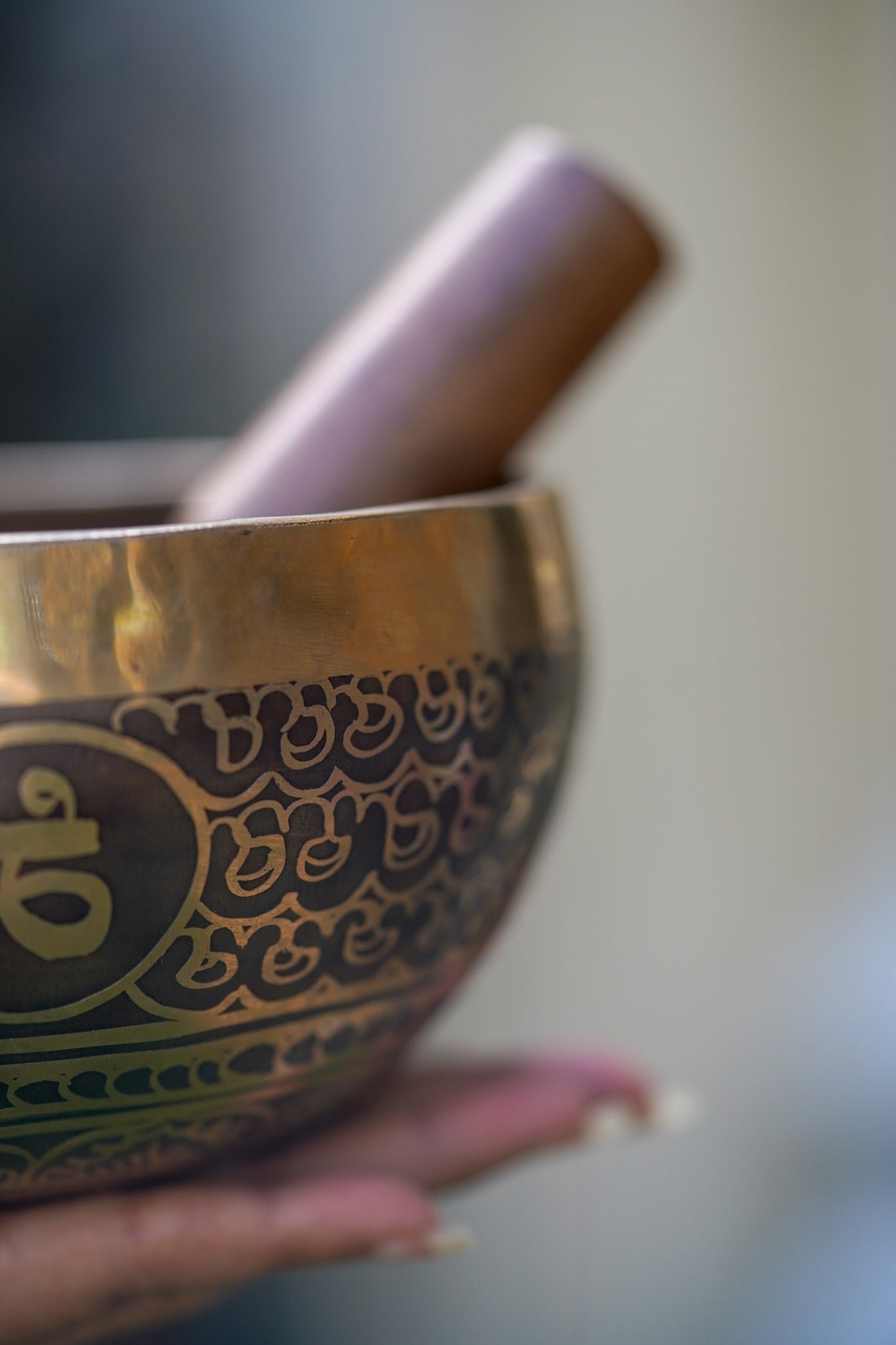 Lotus Flower Singing Bowl - Image 5