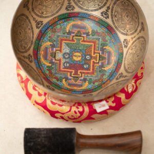 Handmade Mandala Wisdom Eyes Singing Bowl