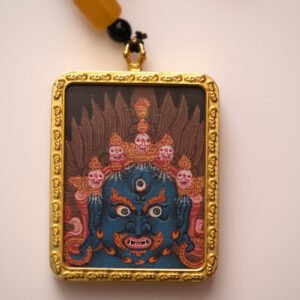 Mahakala Ghau Thangka Locket