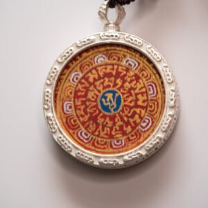 Om Mantra Thangka Locket