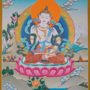 Beautiful Thangka Painting | Vajrasattva for Purification