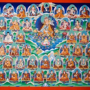 Guru Rinpoche Handmade Thangka