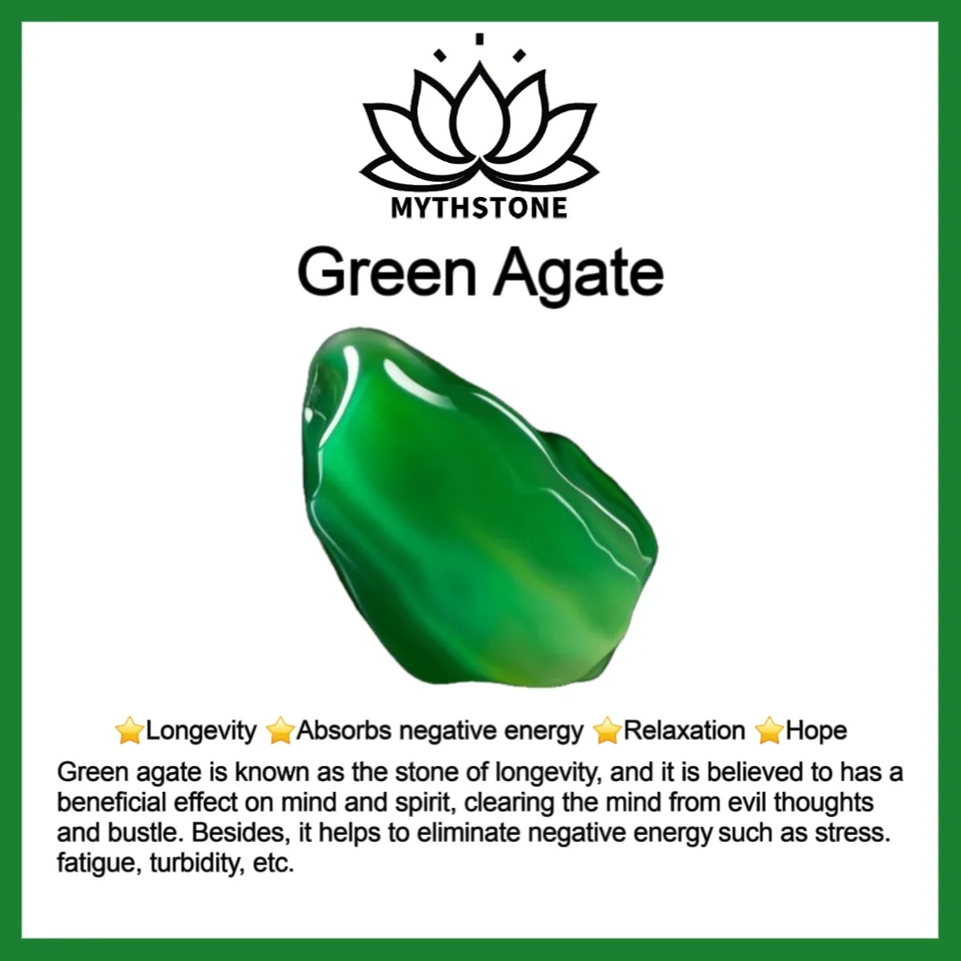 MythStone Natural Agate Silver-Plated Copper Chain Buddha Hope Bracelet - Image 9