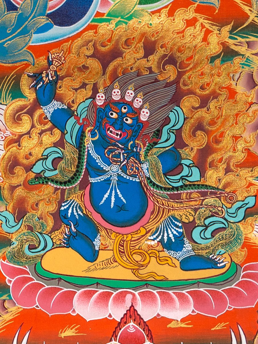 Green Tara Thangka Painting - Image 4