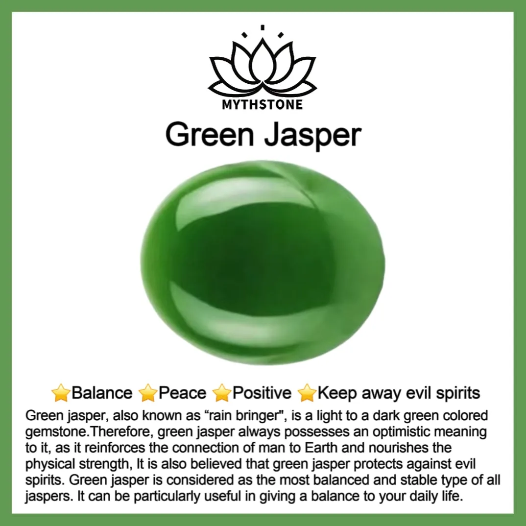 Mythstone – Tibetan Green Jasper Protection Mala Bracelet - Image 9