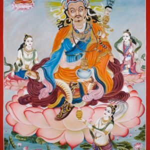 Guru Rinpoche Thangka Painting
