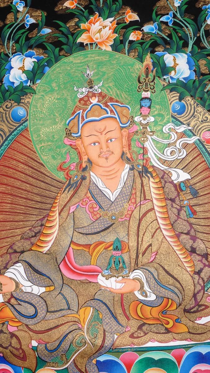 Guru Rinpoche Thangka Painting - Image 3