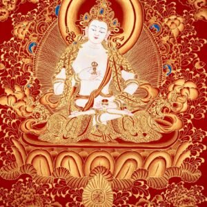 Handpainted Vajrasattva Thangka