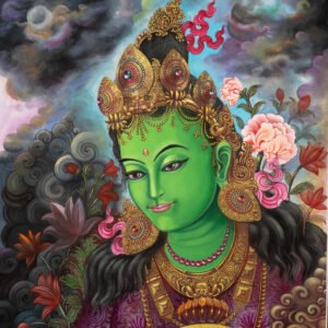 Green Tara Thangka – Mother of Liberation