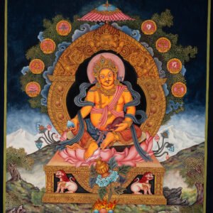 Zambala – Divine Wealth Thangka