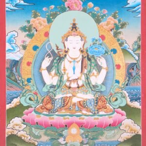 Chengresi Thangka Painting