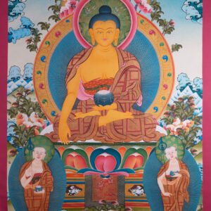 Shakyamuni Buddha Thangka painting
