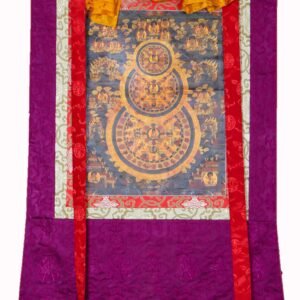 Buddha Mandala Brocade Thangka