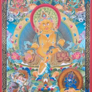 5 Zambalas Thangka Painting