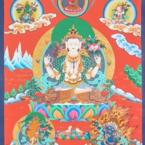 Chengresi Thangka Painting