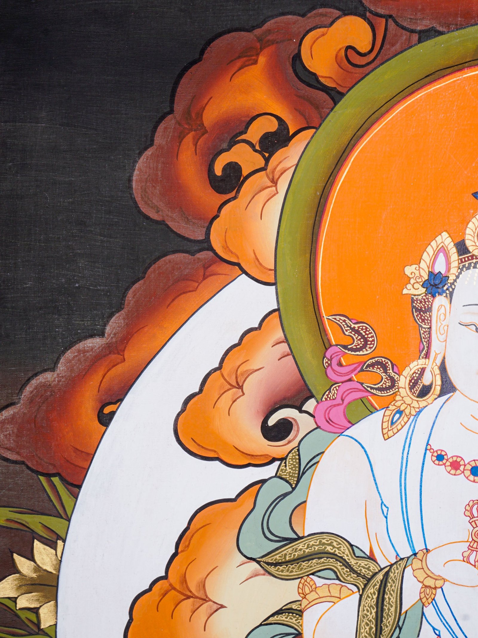 Vajrasattva Thangka Painting - Image 3