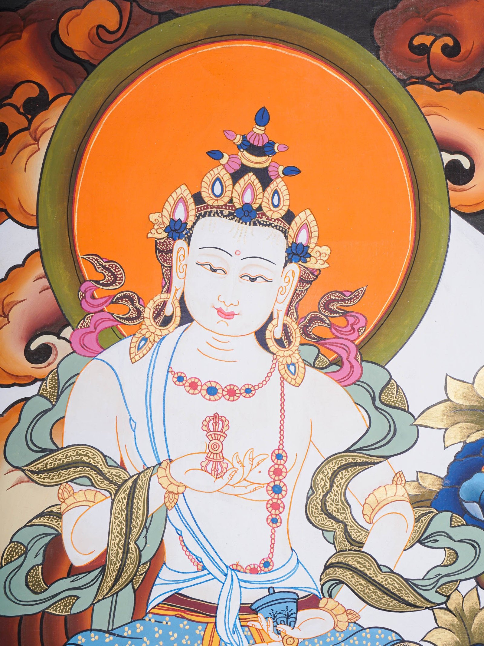 Vajrasattva Thangka Painting - Image 5