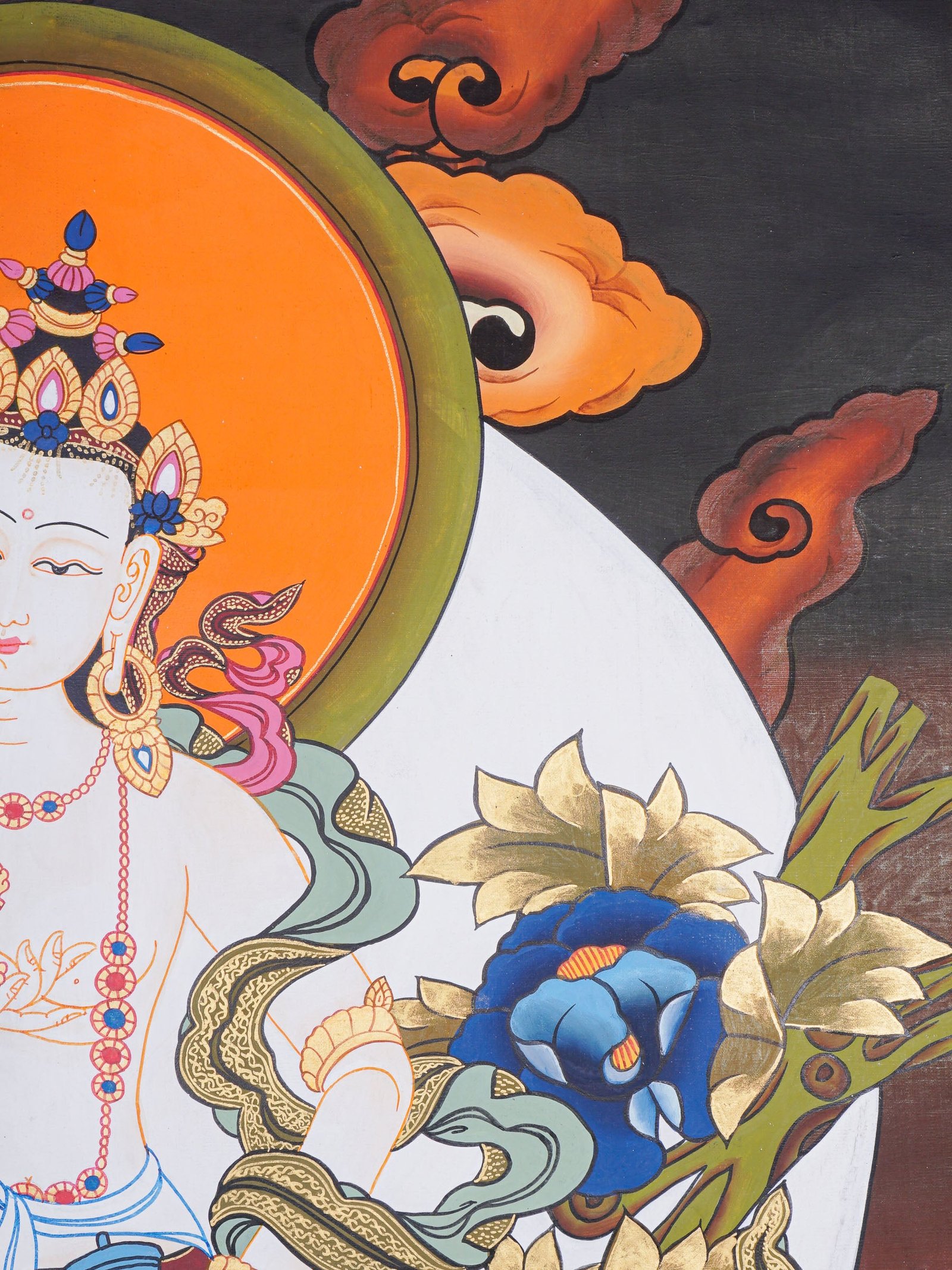 Vajrasattva Thangka Painting - Image 8