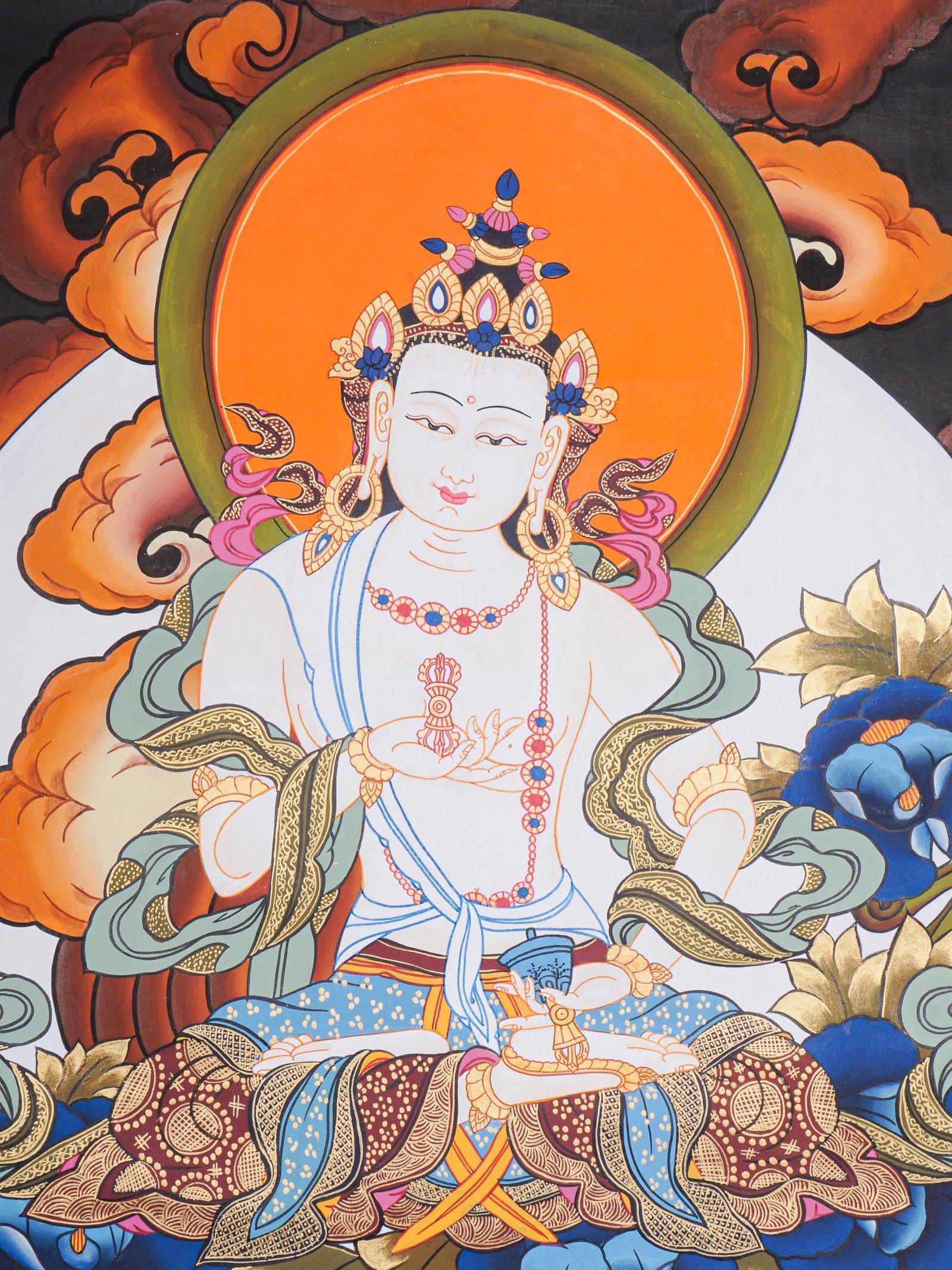 Vajrasattva Thangka Painting - Image 4