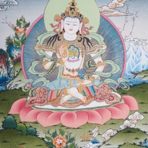 Vajrasattva Thangka Painting