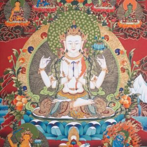 Chengresi Thangka Painting