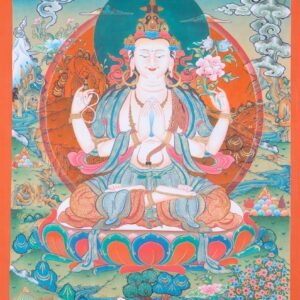 Chengresi Thangka Painting