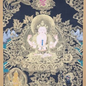 Chengresi Thangka Painting