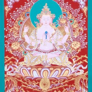 Chengresi Thangka Painting