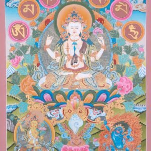 Chengresi Thangka Painting