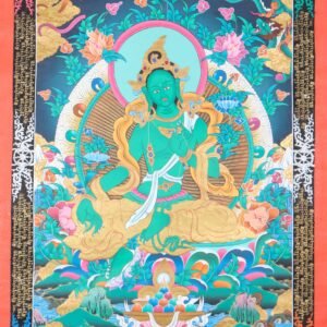 Green Tara Thangka