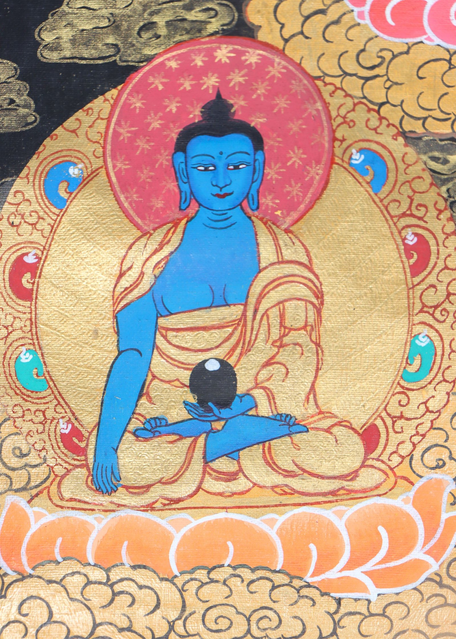 unique piece -Green Tara Thangka - Image 6
