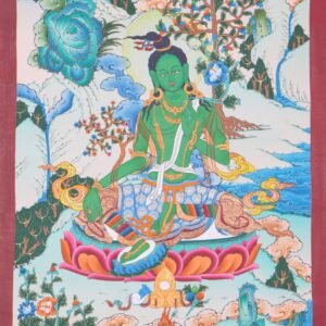 Green Tara Thangka