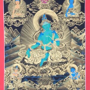 Green Tara Thangka