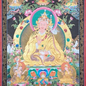 Guru Rinpoche Thangka Painting