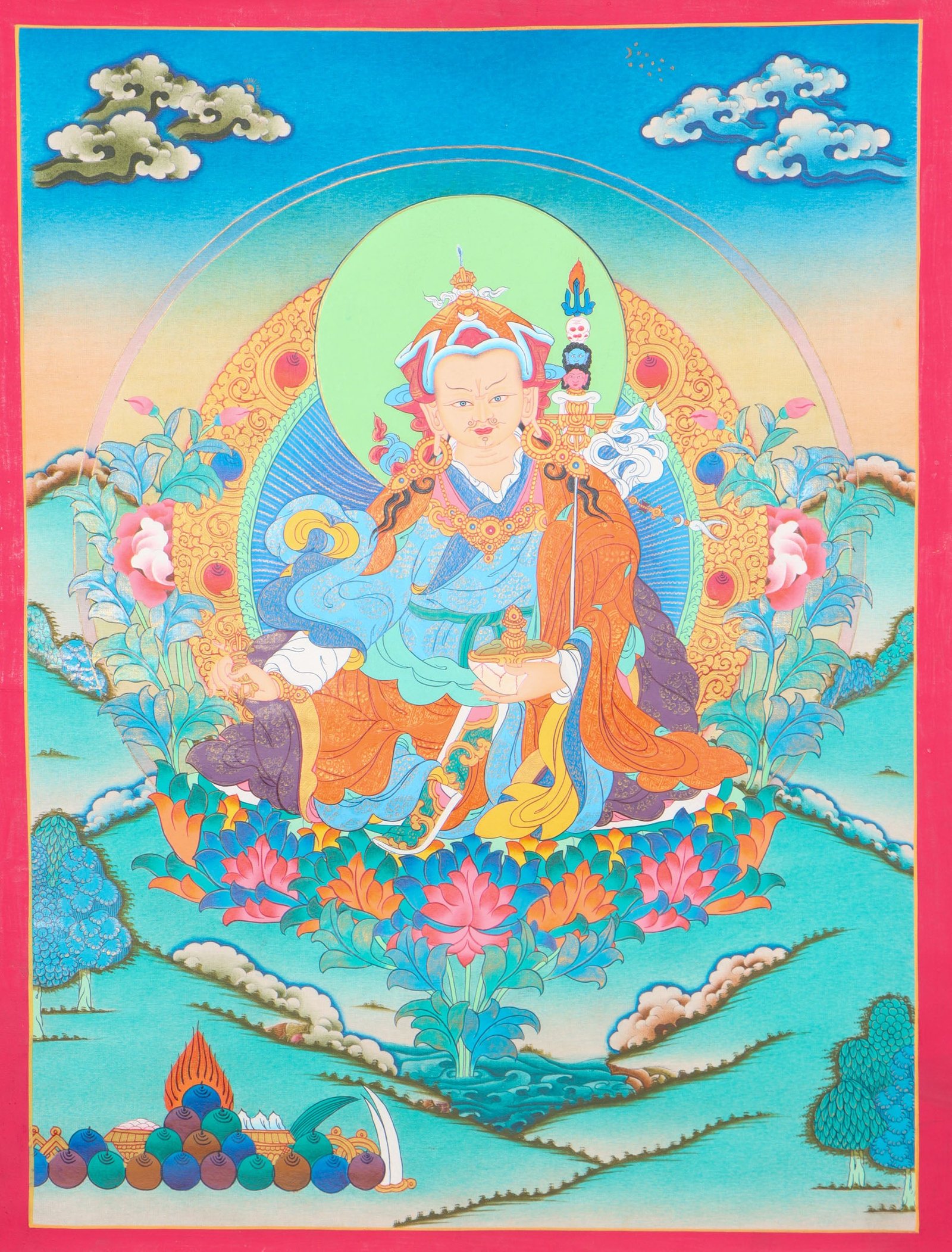 Guru Rinpoche Thangka